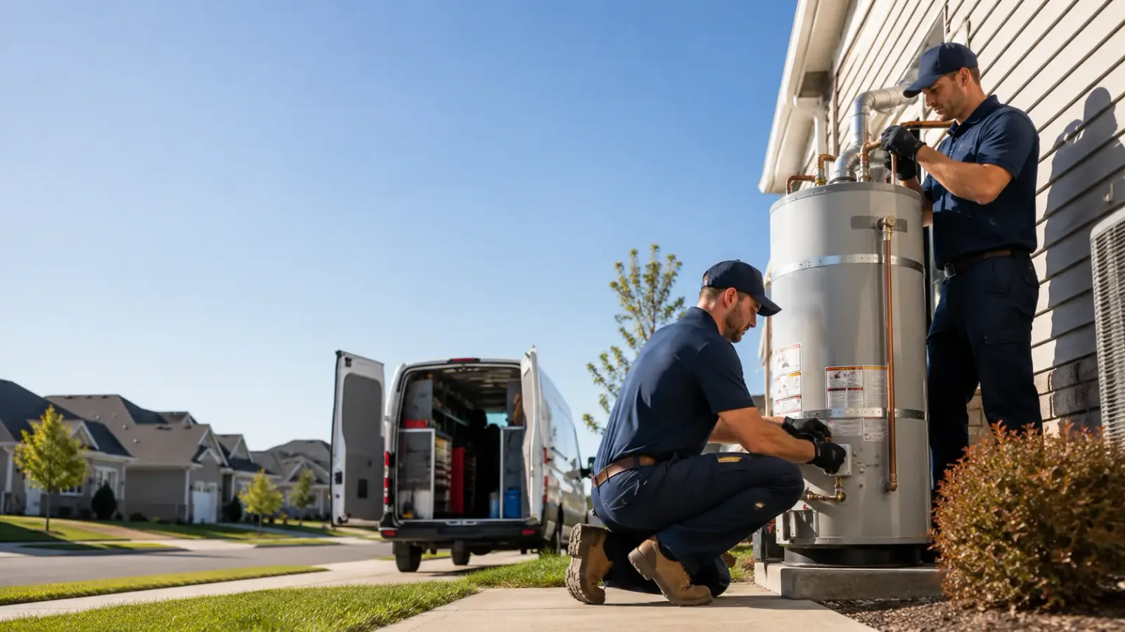 Water Heater Installation in Dime Box, TX
